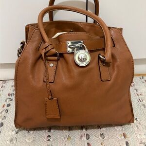 MICHAEL Michael Kors Brown Leather Shoulder Bag